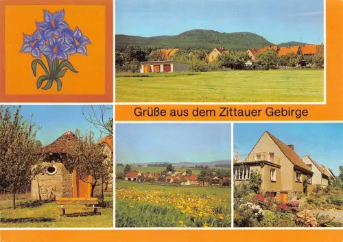 Zittauer Gebirge Mehrbildkarte ngl 192.749