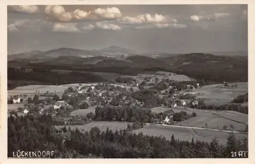 Lückendorf Panorama Fotokarte gl1930 192.759