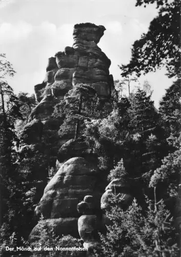 Jonsdorf Der Mönch auf dem Nonnenfelsen gl1959 192.804