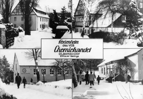 Olbernhau Mehrbildkarte Ferienheim gl1972 192.774