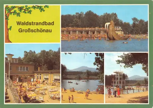 Großschönau Waldstrandbad Mehrbildkarte ngl 192.784