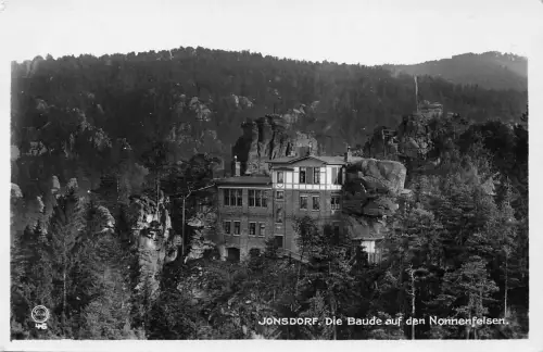 Jonsdorf Die Baude auf den Nonnenfelsen gl 192.800