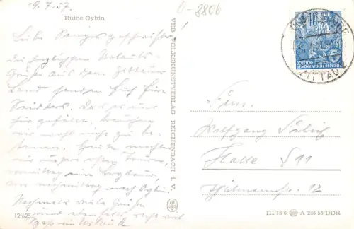 Oybin Ruine gl1957 192.830