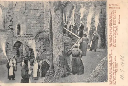 Oybin Ruine Mönchzug gl1906 192.833
