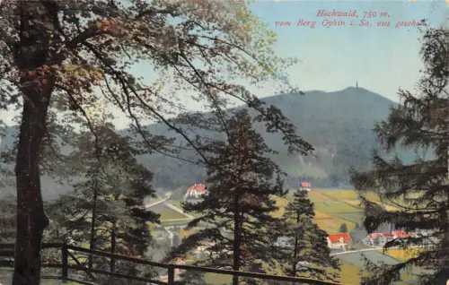 Hochwald vom Berg Oybin gesehen gl 192.839