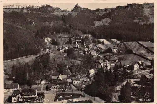 Oybin Blick nach den Scharfenstein gl1932 192.844