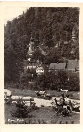 Oybin Anlagen mit Kirche gl 192.852