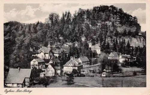 Oybin Panorama mit Berg ngl 192.863