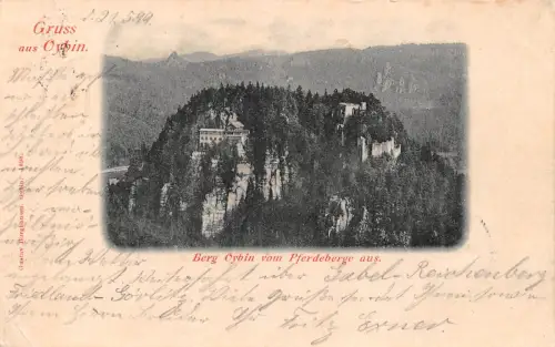 Oybin vom Pferdeberg gesehen gl1899 192.872