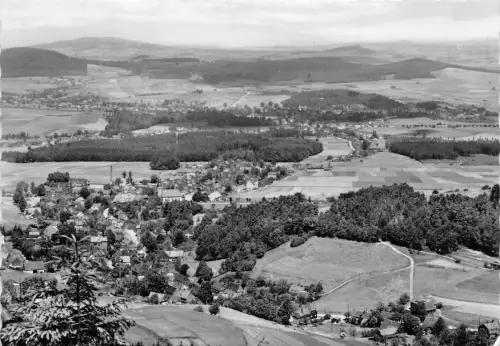 Waltersdorf a. d. Lausche Blick vom Lauschehang gl1955 192.926