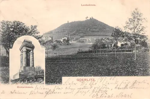 Görlitz Landeskrone Mehrbildkarte gl1905 192.963