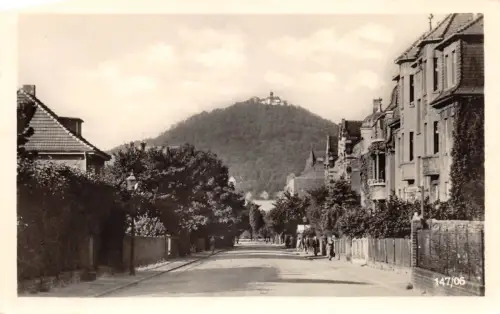 Görlitz-Rauschwalde Blick zur Landeskrone gl1954 192.958
