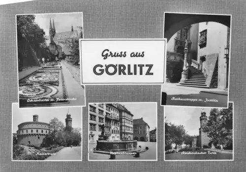 Görlitz Mehrbildkarte gl1965 192.974