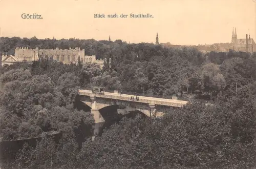 Görlitz Blick nach der Stadthalle bahnpgl1926 192.997