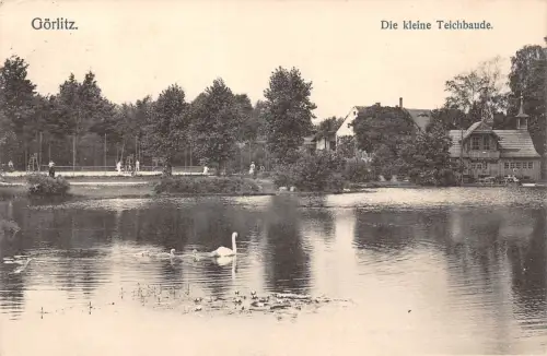 Görlitz Die kleine Teichbaude gl1913 192.995