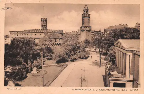 Görlitz Kaisertrutz Reichenbacher Turm gl1929 192.993