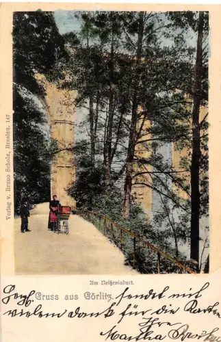 Görlitz am Neisseviaduckt, mit Lacküberzug gl1899 192.991