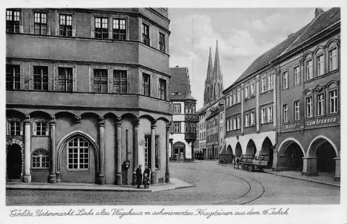 Görlitz Untermarkt altes Wagehaus gl 192.989