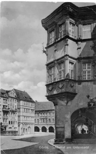 Görlitz Schönhof am Untermarkt gl1957 192.987