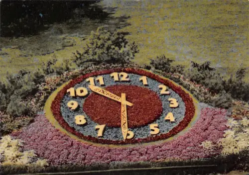 Görlitz Blumenuhr mit Kaisertrutz ngl 193.024