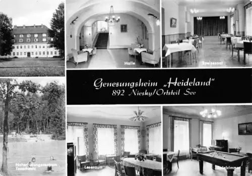 Niesky Genesungsheim Mehrbildkarte gl1976 193.051