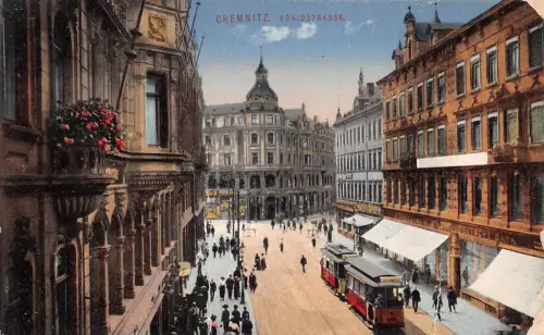 Chemnitz Königstraße gl1913 193.062