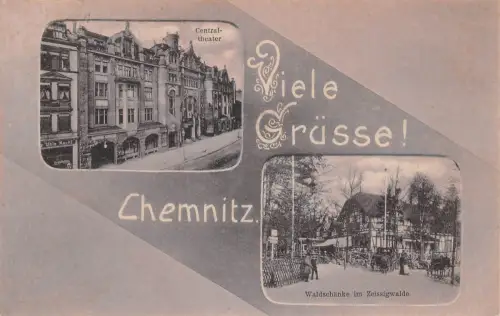 Chemnitz Mehrbildkarte gl1910 193.102