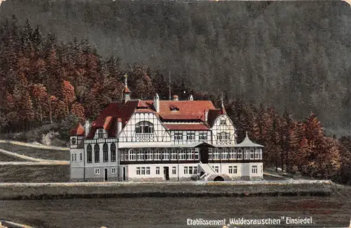 Einsiedel bei Chemnitz "Waldesrauschen" gl1909 193.132