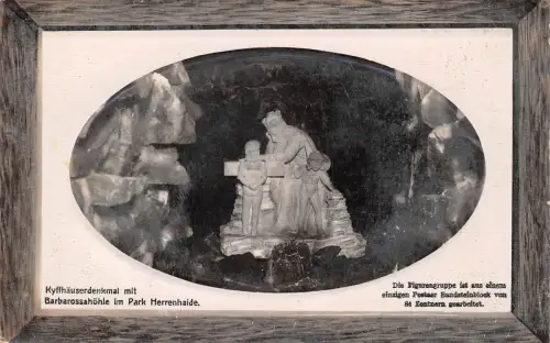 Burgstädt Park Herrenhaide Kyffhäuserdenkmal feldpgl1918 193.109