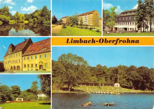 Limbach-Oberfrohna Mehrbildkarte gl1986 193.118