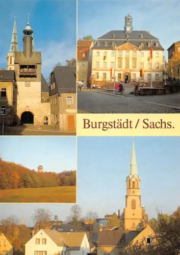 Burgstädt Mehrbildkarte ngl 193.126
