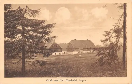 Einsiedel bei Chemnitz Teilansicht ngl 193.134