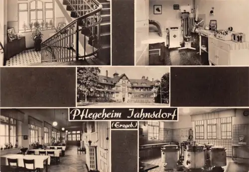 Jahnsdorf Pflegeheim Mehrbildkarte gl1970 193.146