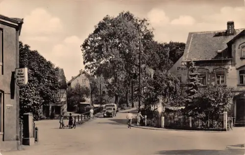 Burkhardtsdorf Eingang zur Lessingstraße gl1960 193.137