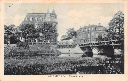 Oelsnitz (Vogtl.) Elsterbrücke gl1926 193.158