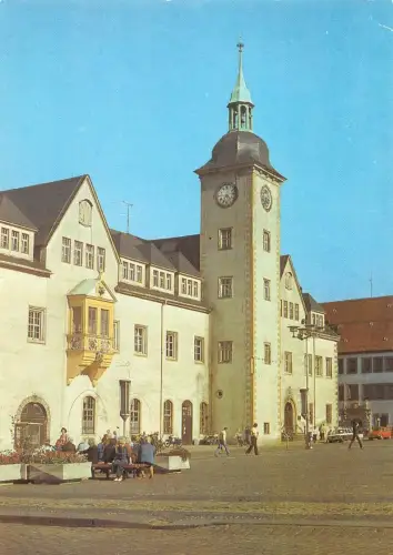 Freiberg (Sachsen) Obermarkt mit Rathaus ngl1968 193.174