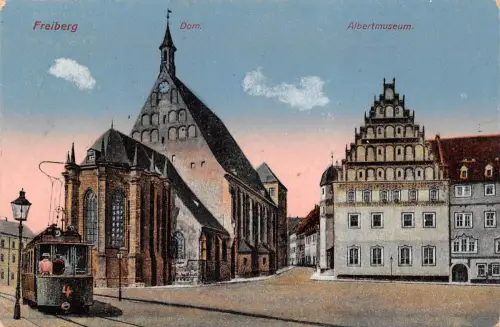 Freiberg (Sachsen) Dom Albertmuseum gl1919 193.191