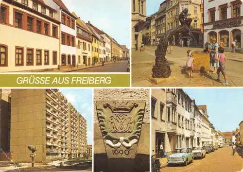 Freiberg (Sachsen) Mehrbildkarte gl 193.218