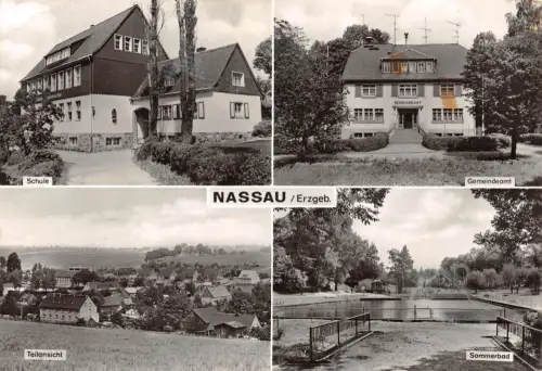 Nassau i. Erzgeb. Mehrbildkarte gl1980 193.255