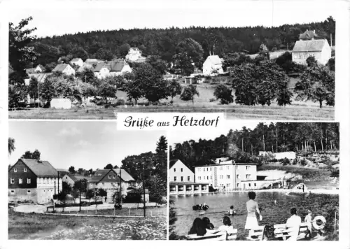 Hetzdorf Mehrbildkarte gl 193.263