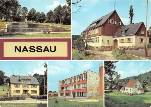 Nassau i. Erzgeb. Mehrbildkarte ngl 193.256