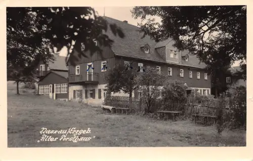 Nassau i. Erzgeb. Altes Forsthaus Fotokarte gl1957 193.252