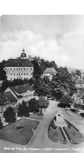 Frauenstein (Erzgebirge) Platz der Friedens gl1967 193.267