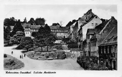 Hohestein-Ernstthal Östliche Marktseite gl1959 193.394