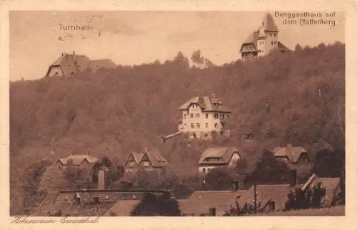 Hohestein-Ernstthal Turnhalle Berggasthof gl1924 193.424