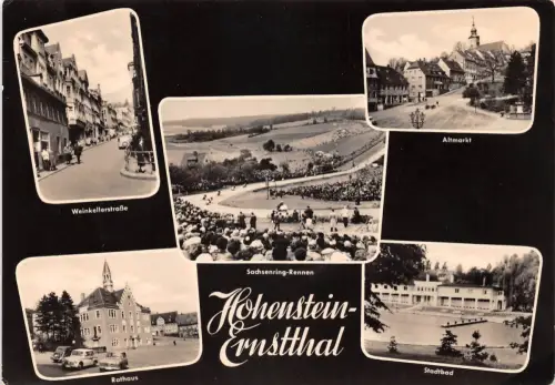 Hohestein-Ernstthal Mehrbildkarte gl 193.442