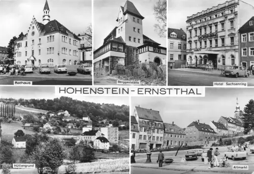 Hohestein-Ernstthal Mehrbildkarte gl1981 193.435