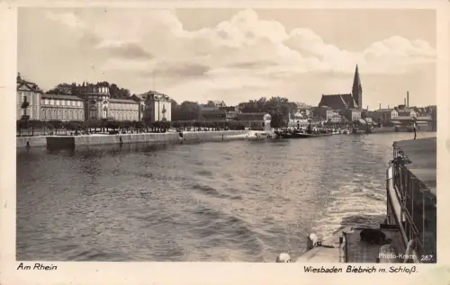 Wiesbaden-Biebrich mit Schloss gl1931 193.492