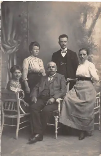 Wiesbaden Familie Mantel Fotokarte gl1913 193.516