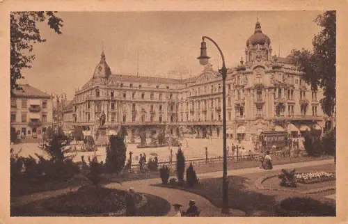 Wiesbaden Blick vom Blumengarten ngl 193.497